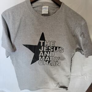 Jesus and the Mary Chain  band t shirt  size small sport gray